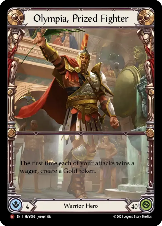 Olympia, Prized Fighter — Heavy Hitters — Flesh and Blood