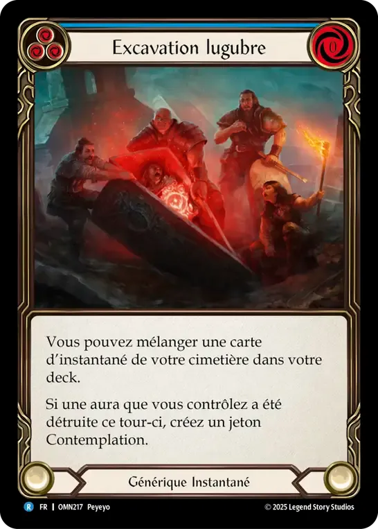 Excavation lugubre — Omens of the Third Age — Flesh and Blood
