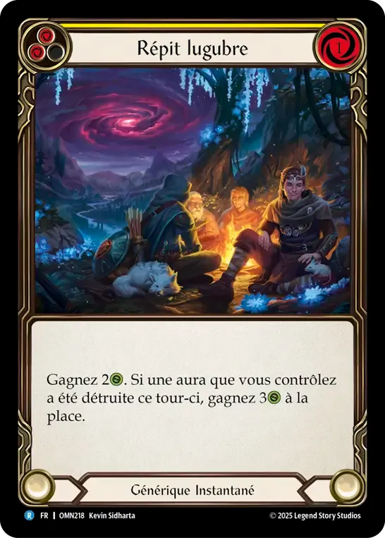 Répit lugubre from Omens of the Third Age - Flesh and Blood