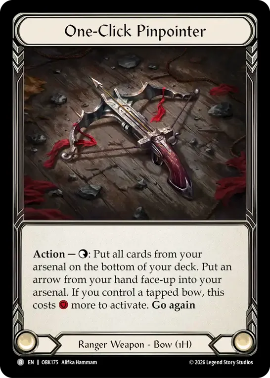 One-Click Pinpointer from Outbreak - Flesh and Blood