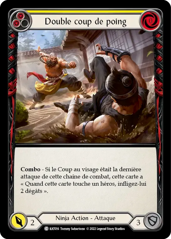 Double coup de poing — Katsu - Blitz Deck — Flesh and Blood