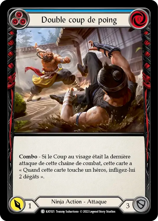 Double coup de poing — Katsu - Blitz Deck — Flesh and Blood