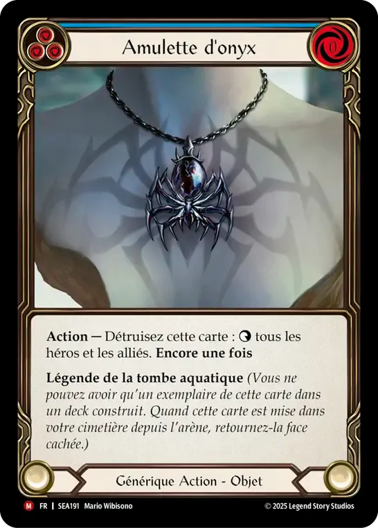Amulette d'onyx — High Seas — Flesh and Blood