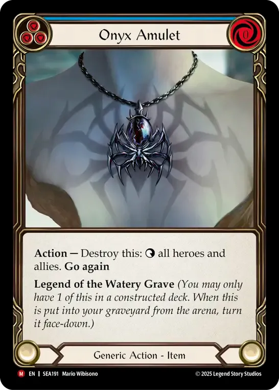 Onyx Amulet — High Seas — Flesh and Blood