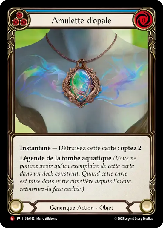 Amulette d'opale — High Seas — Flesh and Blood
