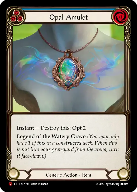 Opal Amulet — High Seas — Flesh and Blood