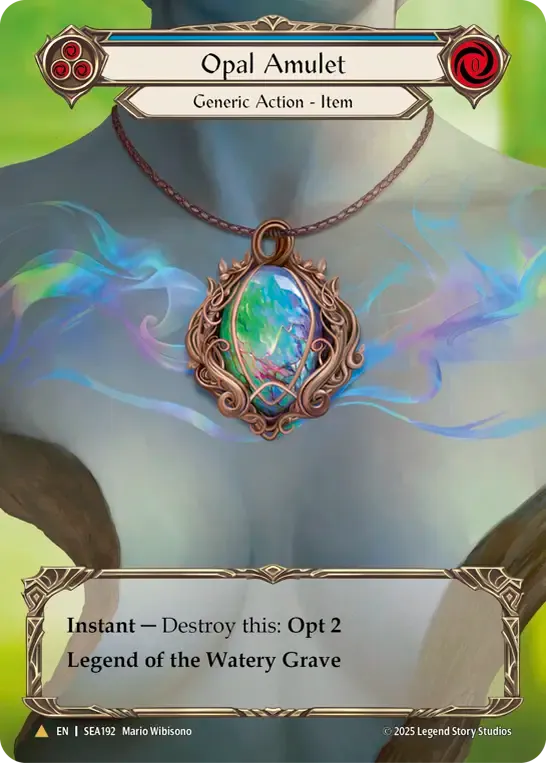 Opal Amulet — High Seas - Treasure Pack — Flesh and Blood