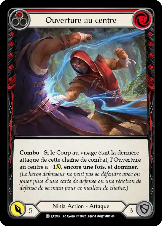Ouverture au centre from Katsu - Blitz Deck - Flesh and Blood