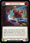 Product image for Open the Center (Red)
