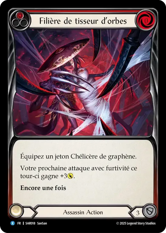 Filière de tisseur d’orbes — Silver Age Chapter 2 - Arakni, Web of Deceit — Flesh and Blood