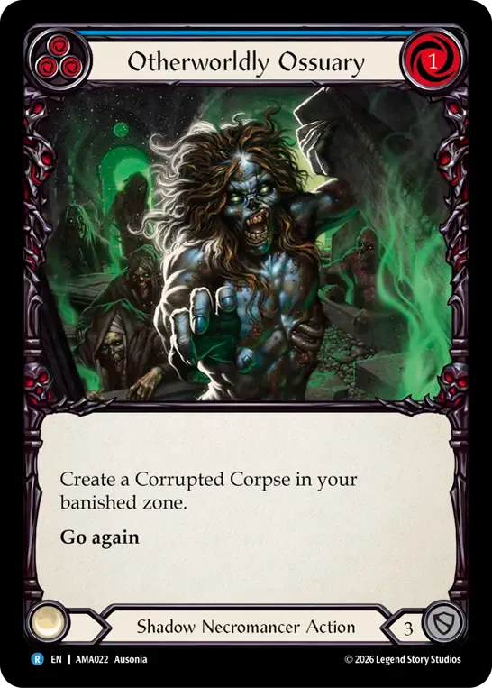異界の納骨堂 — Armory Deck - Malice, Domina of the Dead — Flesh and Blood