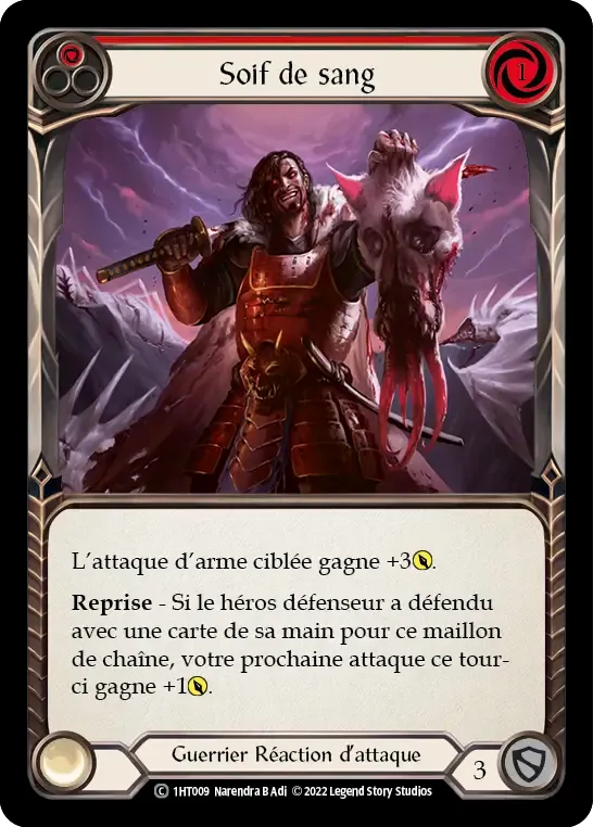 Soif de sang — Dorinthea - Blitz Deck — Flesh and Blood