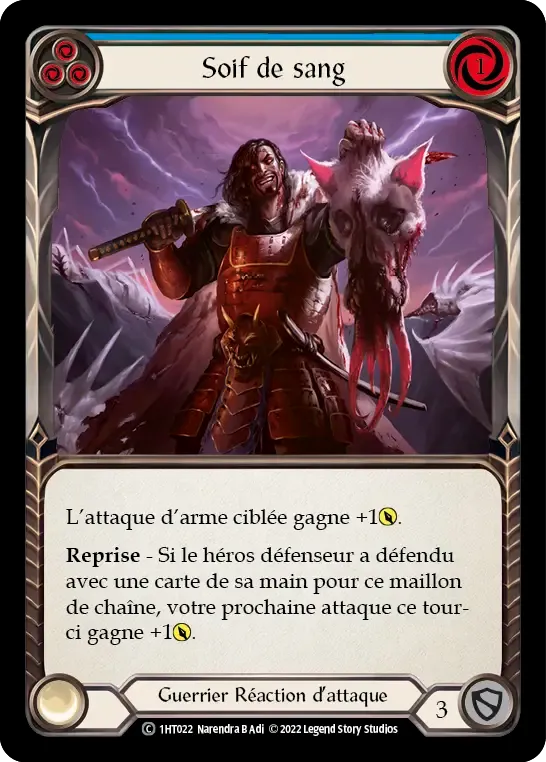 Soif de sang — Dorinthea - Blitz Deck — Flesh and Blood