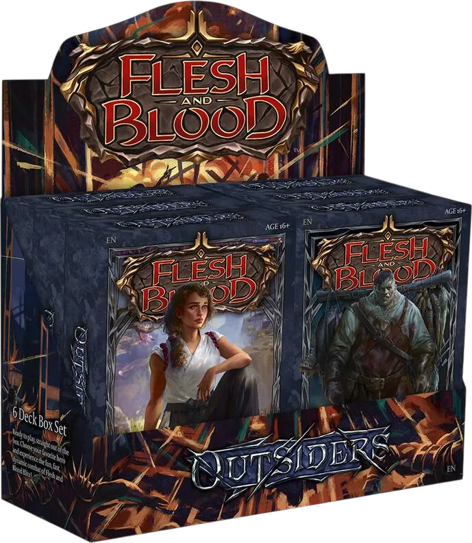Display de decks Blitz Outsiders — Outsiders — Flesh and Blood