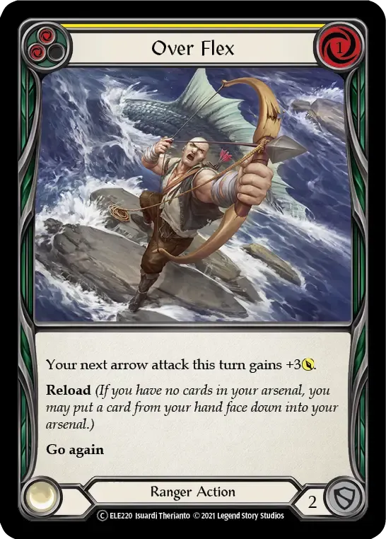 Over Flex (Yellow) — Tales of Aria - Unlimited — Flesh and Blood