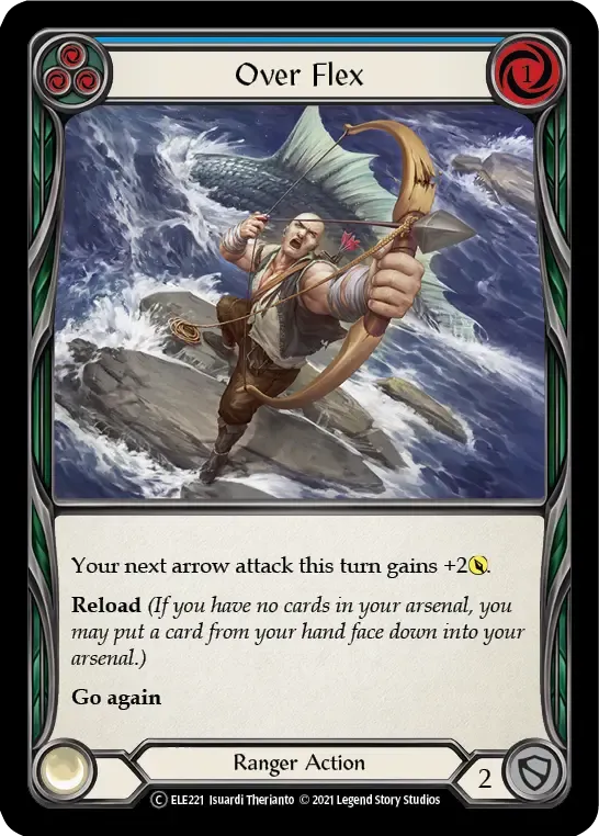 Over Flex (Blue) — Tales of Aria - Unlimited — Flesh and Blood