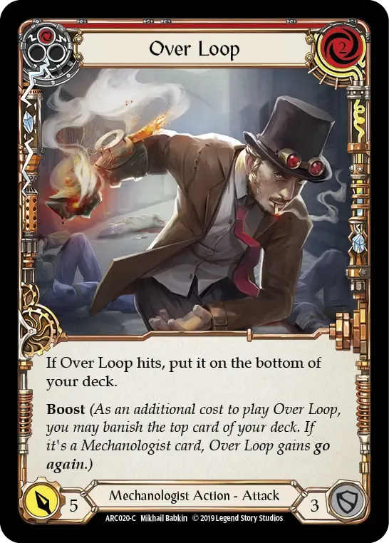 Over Loop (Red) — Arcane Rising — Flesh and Blood