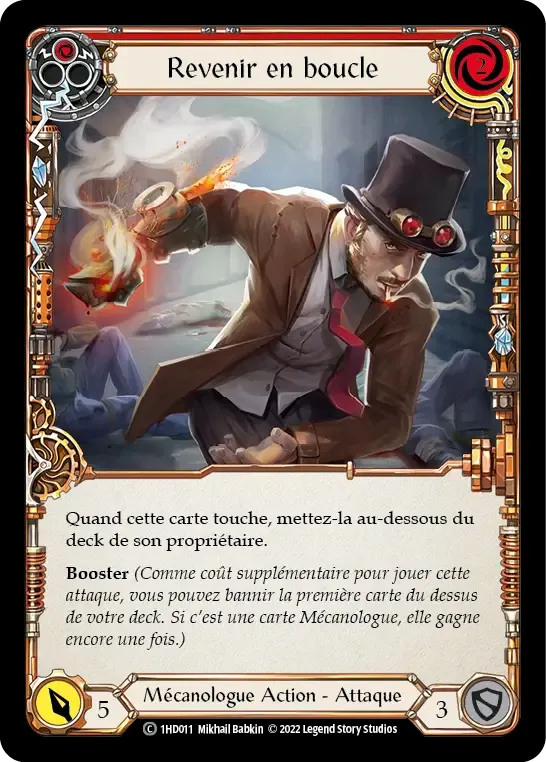 Revenir en boucle — Dash - Blitz Deck — Flesh and Blood