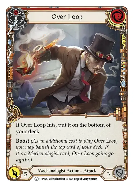 Over Loop (Red) — History Pack 1 — Flesh and Blood