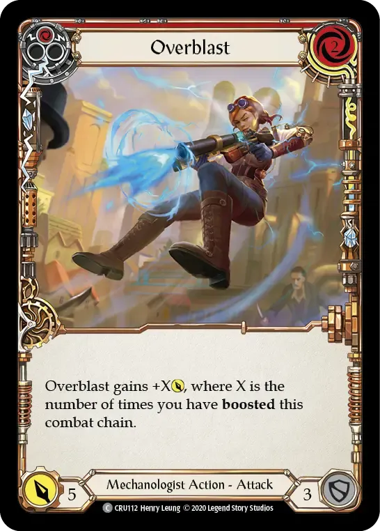 Overblast (Red) — Crucible of War — Flesh and Blood