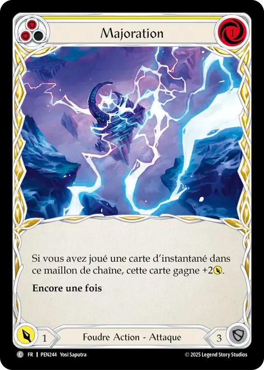 Overcharge (Yellow) — Compendium of Rathe — Flesh and Blood
