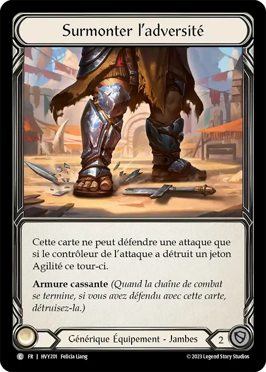 Surmonter l’adversité — Heavy Hitters — Flesh and Blood