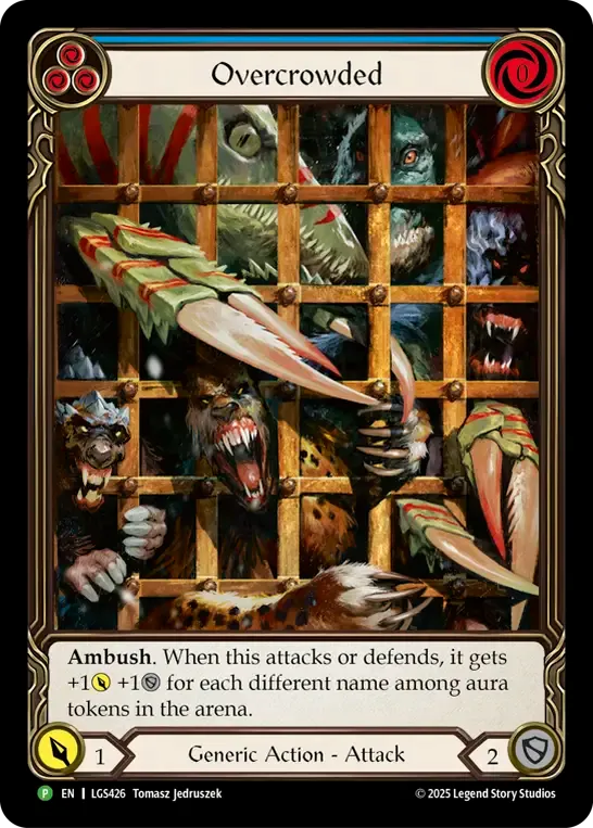 Overcrowded — Flesh and Blood: Promo Cards — Flesh and Blood