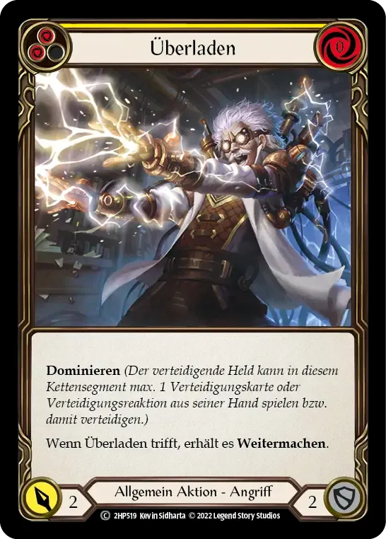 Overload (Yellow) — History Pack 2 - Black Label — Flesh and Blood