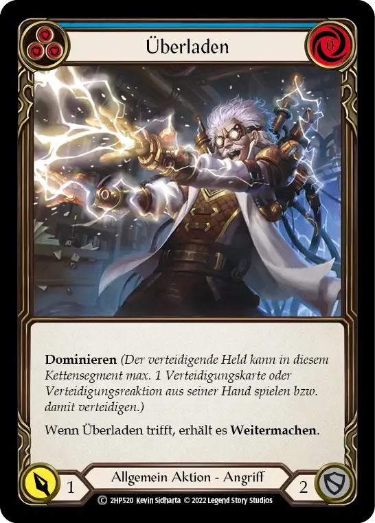Overload (Blue) — History Pack 2 - Black Label — Flesh and Blood