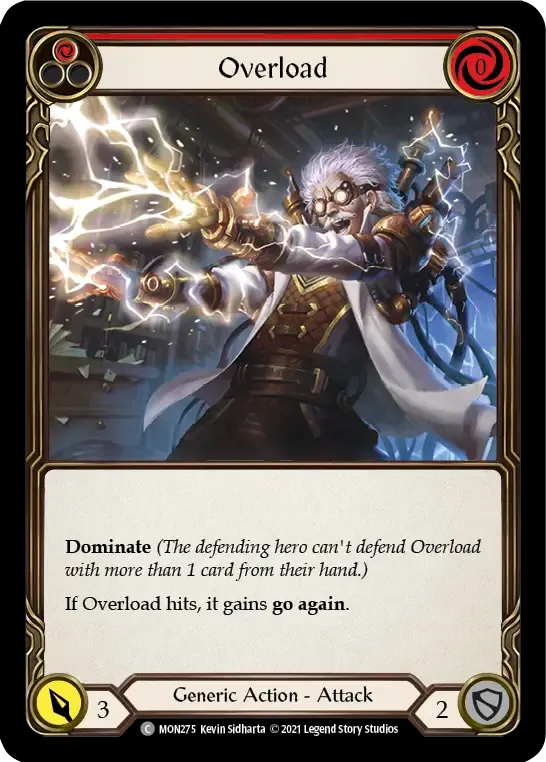 Overload (Red) — Monarch — Flesh and Blood