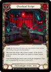 Product image for Overload Script (Red)