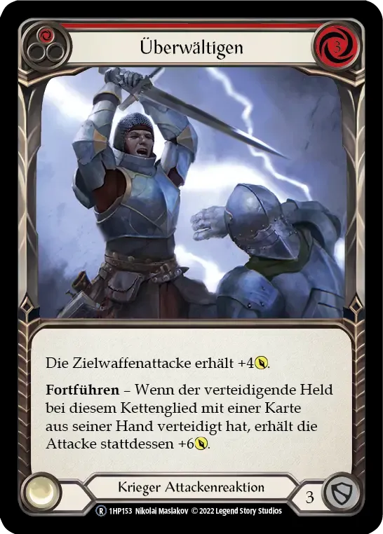 Overpower (Red) — History Pack 1 - Black Label — Flesh and Blood
