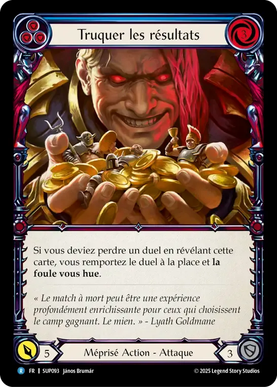 Truquer les résultats from Super Slam - Flesh and Blood