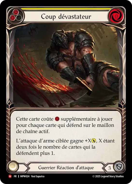 Coup dévastateur — Mastery Pack Warrior — Flesh and Blood