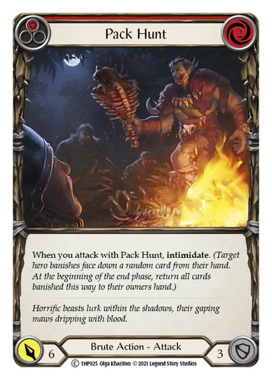Pack Hunt (Red) — History Pack 1 — Flesh and Blood
