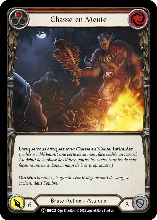 Chasse en Meute from History Pack 1 - Black Label - Flesh and Blood