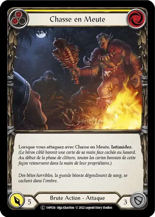 Chasse en Meute from History Pack 1 - Black Label - Flesh and Blood