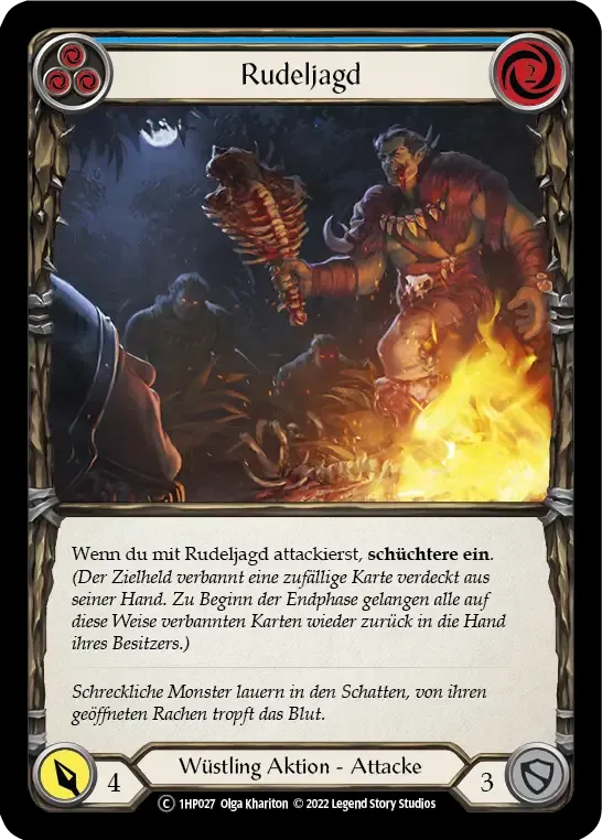 Pack Hunt (Blue) from History Pack 1 - Black Label - Flesh and Blood