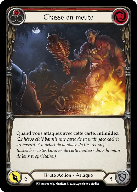 Chasse en meute — Rhinar - Blitz Deck — Flesh and Blood
