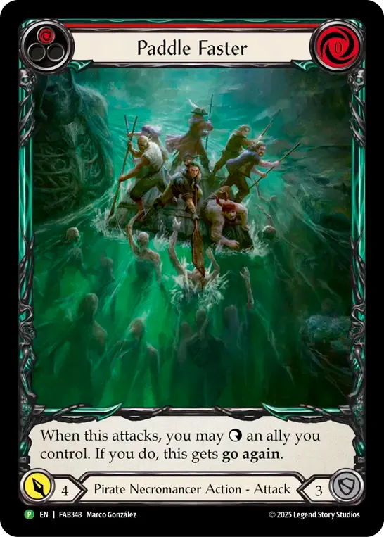 Paddle Faster from Flesh and Blood: Promo Cards - Flesh and Blood