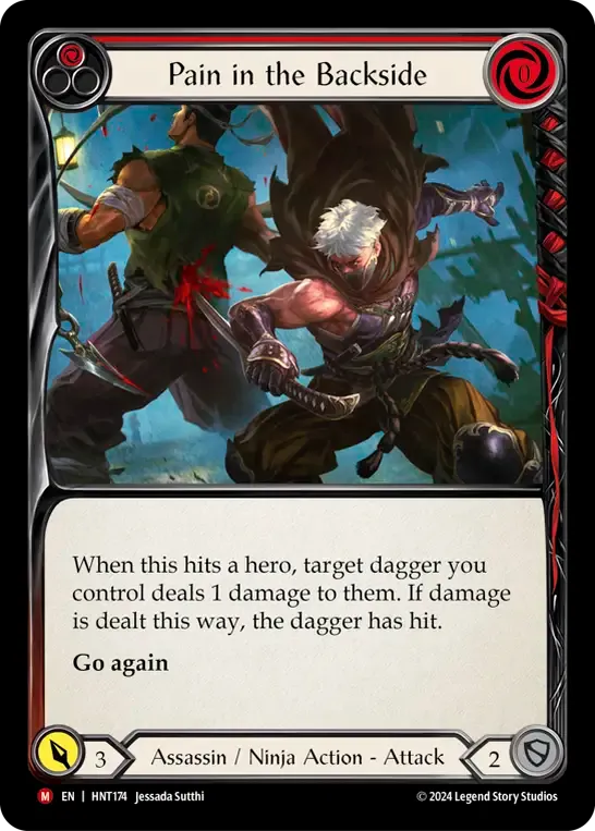 Pain in the Backside — The Hunted — Flesh and Blood