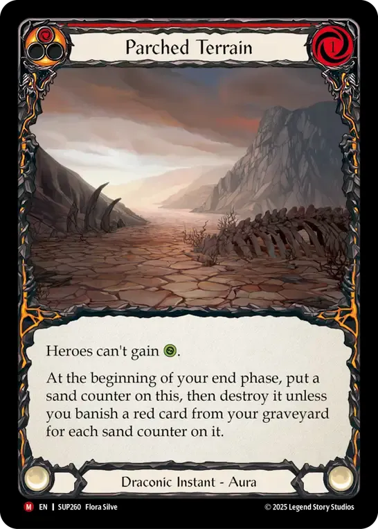 Parched Terrain — Super Slam — Flesh and Blood