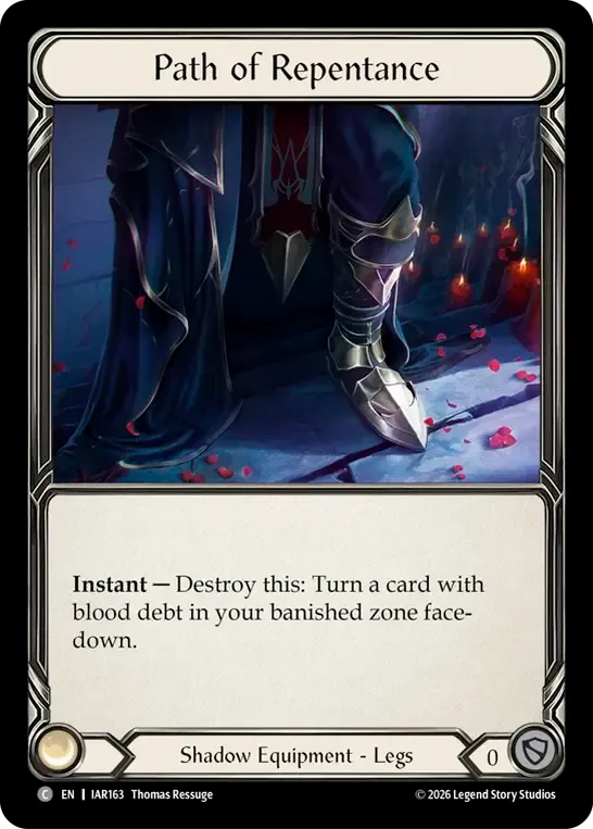 Path of Repentance — Usurp the Shadow Throne — Flesh and Blood