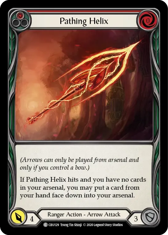 Pathing Helix (Red) — Crucible of War — Flesh and Blood