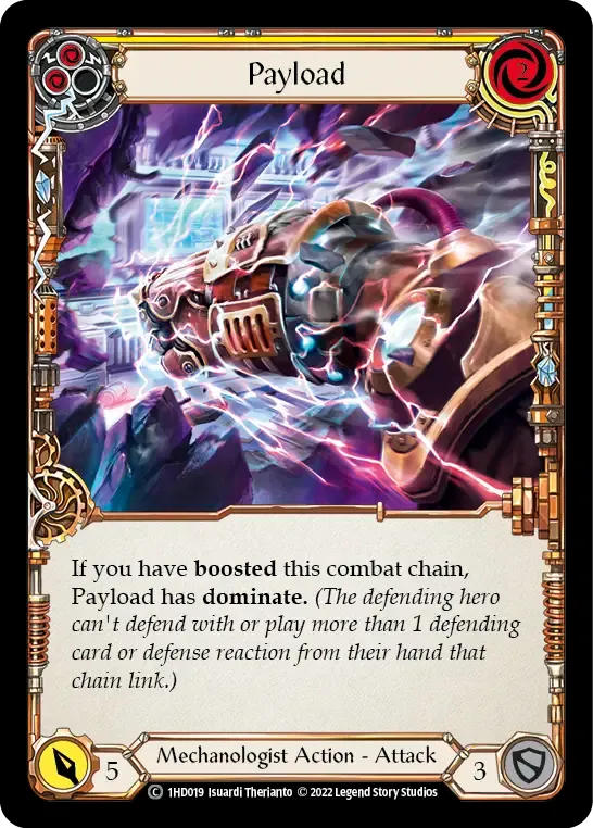 Payload (Yellow) — Dash - Blitz Deck — Flesh and Blood