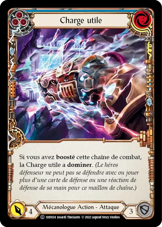 Charge utile — Dash - Blitz Deck — Flesh and Blood