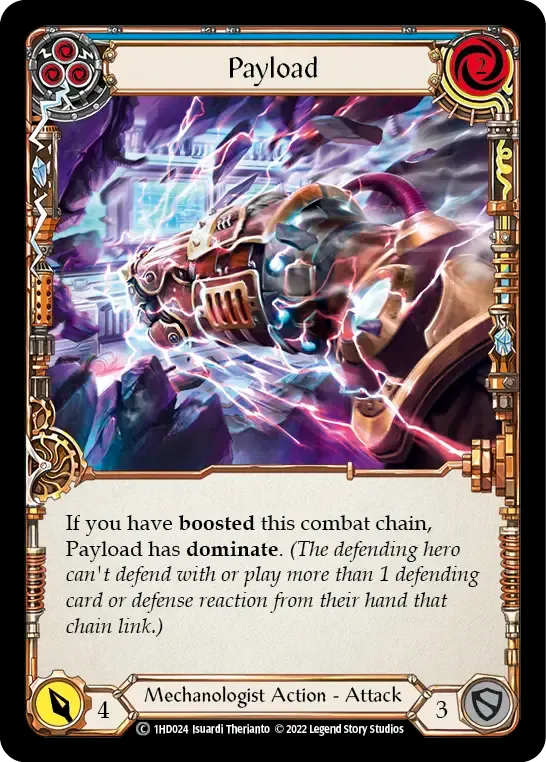 Payload (Blue) — Dash - Blitz Deck — Flesh and Blood