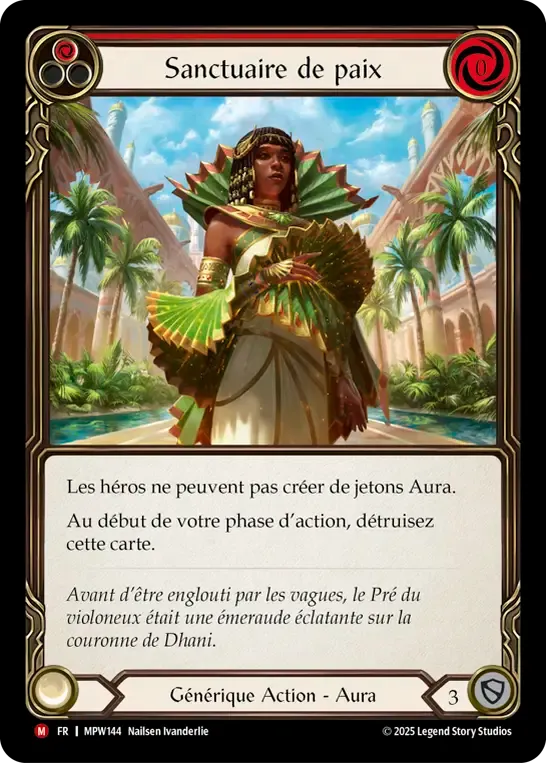 Sanctuaire de paix — Mastery Pack Warrior — Flesh and Blood