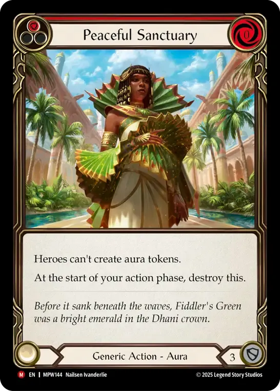 Peaceful Sanctuary — Mastery Pack Warrior — Flesh and Blood