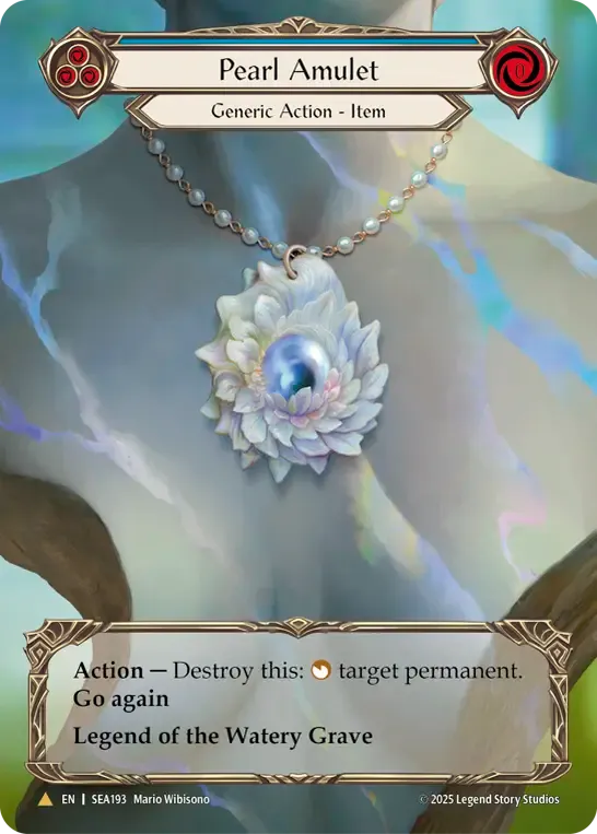 Pearl Amulet — High Seas - Treasure Pack — Flesh and Blood